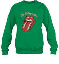 Load image into Gallery viewer, Mens The Rolling Stones Script Tongue Logo Crewneck Sweatshirt

