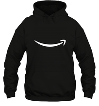 Load image into Gallery viewer, Smile Shirt  White Logo Hooded Sweatshirt
