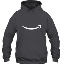 Load image into Gallery viewer, Smile Shirt  White Logo Hooded Sweatshirt

