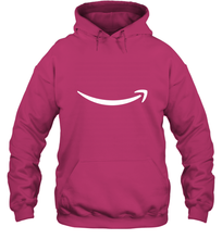 Load image into Gallery viewer, Smile Shirt  White Logo Hooded Sweatshirt
