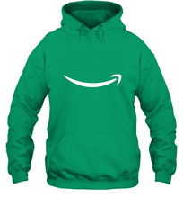 Load image into Gallery viewer, Smile Shirt  White Logo Hooded Sweatshirt

