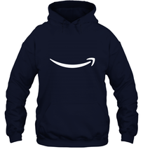 Load image into Gallery viewer, Smile Shirt  White Logo Hooded Sweatshirt

