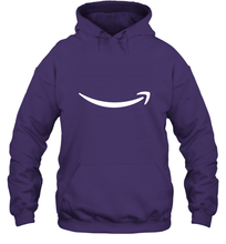 Load image into Gallery viewer, Smile Shirt  White Logo Hooded Sweatshirt
