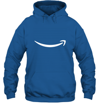 Load image into Gallery viewer, Smile Shirt  White Logo Hooded Sweatshirt
