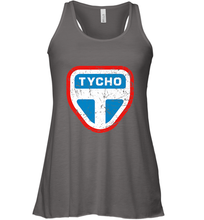 Load image into Gallery viewer, The Expanse Tycho Station Logo Women's Racerback Tank
