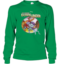 Load image into Gallery viewer, Disney The Rescuers Down Under Circle Movie Logo Long Sleeve T-Shirt
