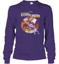 Load image into Gallery viewer, Disney The Rescuers Down Under Circle Movie Logo Long Sleeve T-Shirt
