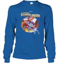 Load image into Gallery viewer, Disney The Rescuers Down Under Circle Movie Logo Long Sleeve T-Shirt
