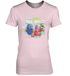 Disney Pixar Finding Nemo Group Shot Poster Women's Premium T-Shirt