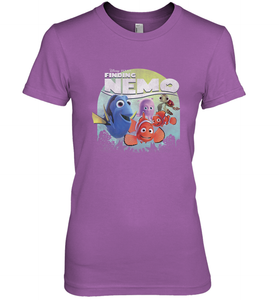 Disney Pixar Finding Nemo Group Shot Poster Women's Premium T-Shirt