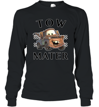 Load image into Gallery viewer, Disney Pixar Cars Tow Mater Finish Long Sleeve T-Shirt
