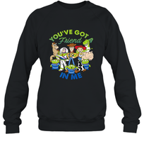 Load image into Gallery viewer, Disney Pixar Toy Story Cartoon Group Shot Crewneck Sweatshirt
