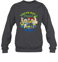 Load image into Gallery viewer, Disney Pixar Toy Story Cartoon Group Shot Crewneck Sweatshirt
