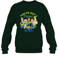 Load image into Gallery viewer, Disney Pixar Toy Story Cartoon Group Shot Crewneck Sweatshirt
