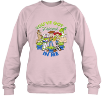 Load image into Gallery viewer, Disney Pixar Toy Story Cartoon Group Shot Crewneck Sweatshirt
