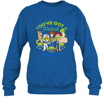 Load image into Gallery viewer, Disney Pixar Toy Story Cartoon Group Shot Crewneck Sweatshirt
