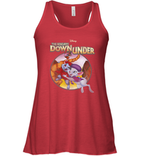 Load image into Gallery viewer, Disney The Rescuers Down Under Circle Movie Logo Women's Racerback Tank
