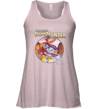 Load image into Gallery viewer, Disney The Rescuers Down Under Circle Movie Logo Women's Racerback Tank
