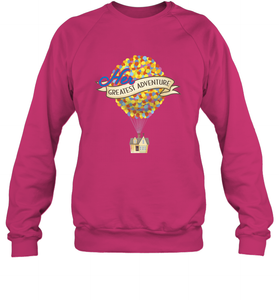 Disney Pixar Up Her Greatest Adventure House Crewneck Sweatshirt