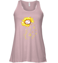 Load image into Gallery viewer, Baseball Proud Sunflower Women&#39;s Racerback Tank
