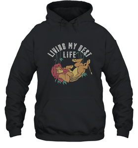 Disney Lion King Simba Living My Best Life Hooded Sweatshirt