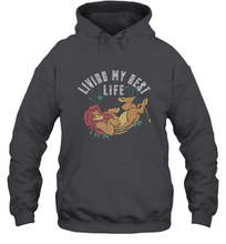 Load image into Gallery viewer, Disney Lion King Simba Living My Best Life Hooded Sweatshirt
