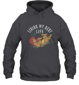 Disney Lion King Simba Living My Best Life Hooded Sweatshirt