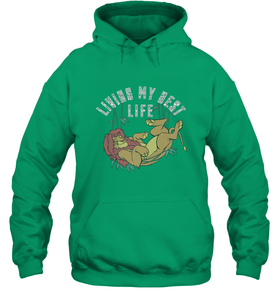 Disney Lion King Simba Living My Best Life Hooded Sweatshirt