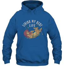 Load image into Gallery viewer, Disney Lion King Simba Living My Best Life Hooded Sweatshirt
