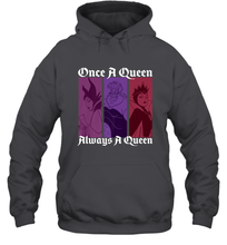 Load image into Gallery viewer, Disney Villains Once A Queen Always A Queen Hooded Sweatshirt
