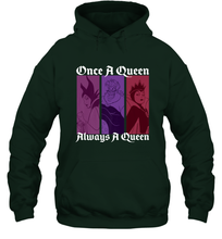Load image into Gallery viewer, Disney Villains Once A Queen Always A Queen Hooded Sweatshirt
