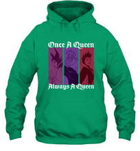 Load image into Gallery viewer, Disney Villains Once A Queen Always A Queen Hooded Sweatshirt
