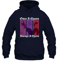 Load image into Gallery viewer, Disney Villains Once A Queen Always A Queen Hooded Sweatshirt
