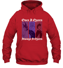 Load image into Gallery viewer, Disney Villains Once A Queen Always A Queen Hooded Sweatshirt
