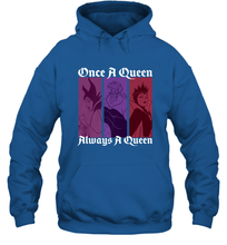 Load image into Gallery viewer, Disney Villains Once A Queen Always A Queen Hooded Sweatshirt
