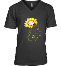 Load image into Gallery viewer, Baseball Proud Sunflower Men&#39;s V-Neck
