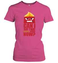 Load image into Gallery viewer, Disney Pixar Inside Out Anger Curse Quote Women&#39;s T-Shirt
