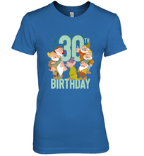 Load image into Gallery viewer, Disney Snow White Dwarfs Group Shot 30th Birthday Women's Premium T-Shirt
