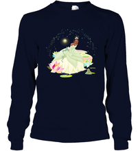 Load image into Gallery viewer, Disney The Princess and The Frog Tiana on a Bayou Long Sleeve T-Shirt
