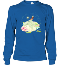 Load image into Gallery viewer, Disney The Princess and The Frog Tiana on a Bayou Long Sleeve T-Shirt
