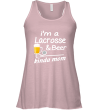 Load image into Gallery viewer, A Lacrosse Beer Kinda Mom Women&#39;s Racerback Tank
