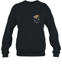Load image into Gallery viewer, Disney Pixar Toy Story Woody Buzz Cloud Pocket Crewneck Sweatshirt

