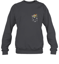 Load image into Gallery viewer, Disney Pixar Toy Story Woody Buzz Cloud Pocket Crewneck Sweatshirt
