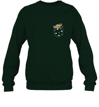 Load image into Gallery viewer, Disney Pixar Toy Story Woody Buzz Cloud Pocket Crewneck Sweatshirt
