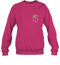 Load image into Gallery viewer, Disney Pixar Toy Story Woody Buzz Cloud Pocket Crewneck Sweatshirt
