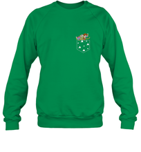Load image into Gallery viewer, Disney Pixar Toy Story Woody Buzz Cloud Pocket Crewneck Sweatshirt
