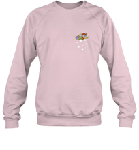 Load image into Gallery viewer, Disney Pixar Toy Story Woody Buzz Cloud Pocket Crewneck Sweatshirt
