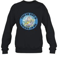 Load image into Gallery viewer, Disney Pixar Toy Story Buzz Friend In Me Crewneck Sweatshirt
