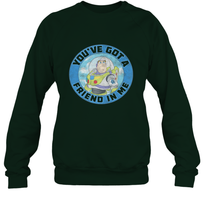 Load image into Gallery viewer, Disney Pixar Toy Story Buzz Friend In Me Crewneck Sweatshirt
