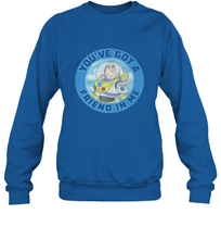 Load image into Gallery viewer, Disney Pixar Toy Story Buzz Friend In Me Crewneck Sweatshirt
